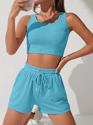 Ladies Comfortable Cut Top & Shorts Set