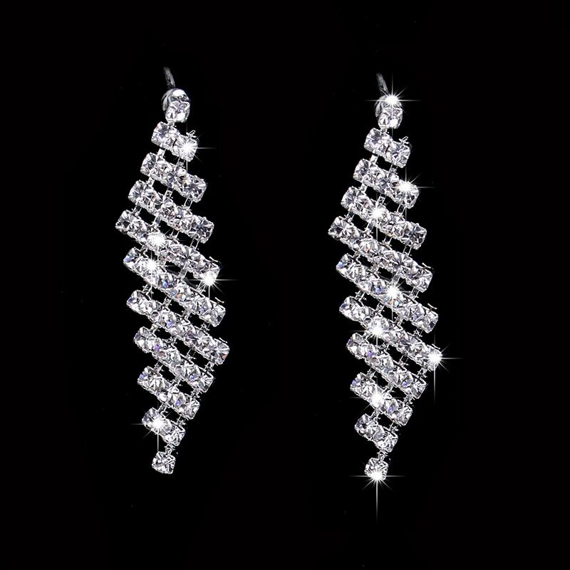 Elegant Starlight Three Piece Bridal Jewelry Set