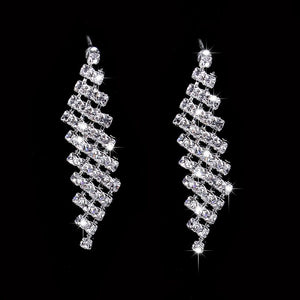 Elegant Starlight Three Piece Bridal Jewelry Set